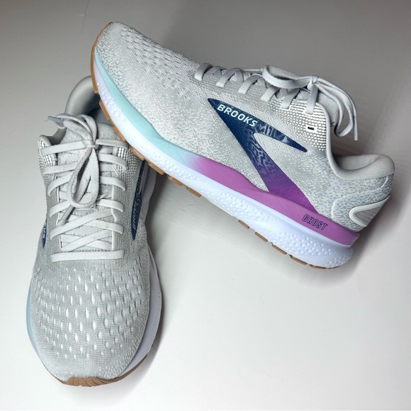 Brooks Women’s Ghost 16 Running Lace Up Low Top Round Toe Sneakers Size- 9.5 W - Picture 1 of 9